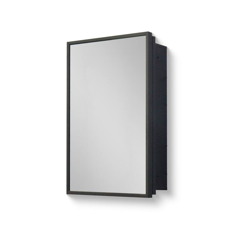 16X24 Inch Medicine Cabinet Mirror Cabinet Wall Mount Or Recessed Bathroom Or Livingroom