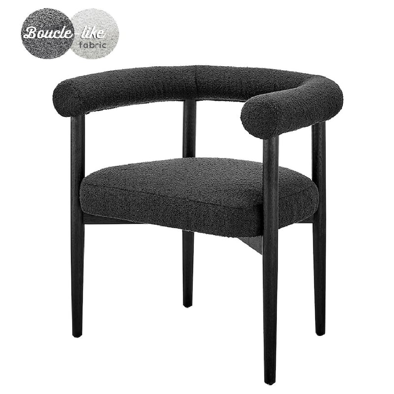 NPD Furniture Keanu Boucle Dining Side Chair