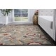preview thumbnail 29 of 52, Lagoon Transitional Floral Indoor Area Rug