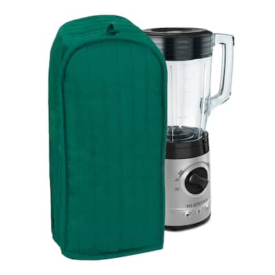 Solid Dark Green Blender Cover, Appliance Not Included