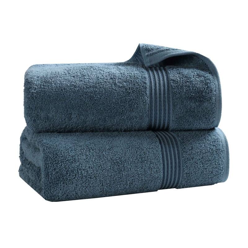 Superior Heritage Egyptian Cotton Absorbent Bath Sheet Set of 2