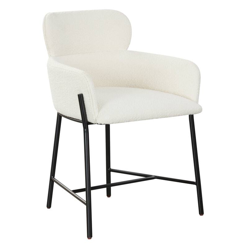 SAFAVIEH Couture Zuhal Dining Chair (Fully Assembled) - 21.9" W x 20.7" L x 30.1" H - 22Wx21Dx30H