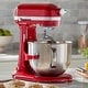 preview thumbnail 5 of 8, KitchenAid 7-Qt. Bowl Lift Stand Mixer in Empire Red