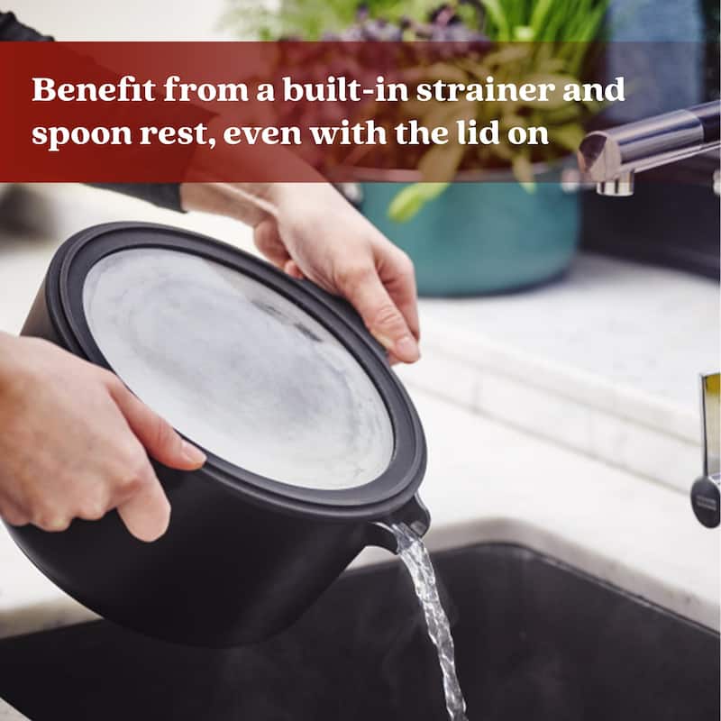 Alva Neat 5-Piece Recycled Aluminum Nonstick Cookware Set, PFAS Free