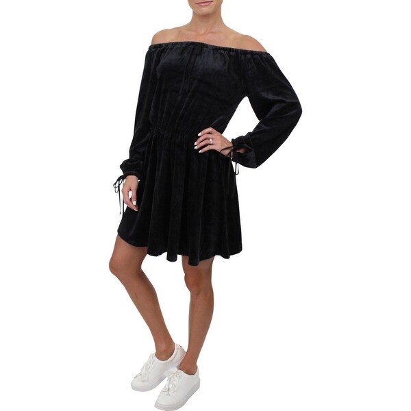 womens velour dress