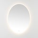 preview thumbnail 19 of 20, SAFAVIEH Nolan 32 x 2 Inch W x H Oval LED Aluminum Vanity Mirror