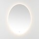 preview thumbnail 11 of 20, SAFAVIEH Nolan 32 x 2 Inch W x H Oval LED Aluminum Vanity Mirror