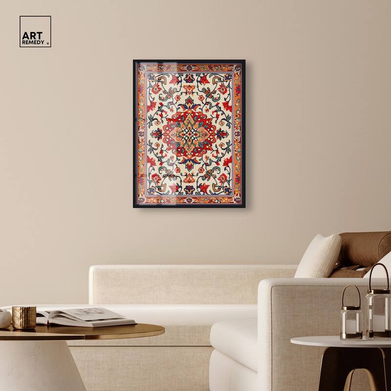 Morrocan Garden II Shadowbox by Art Remedy