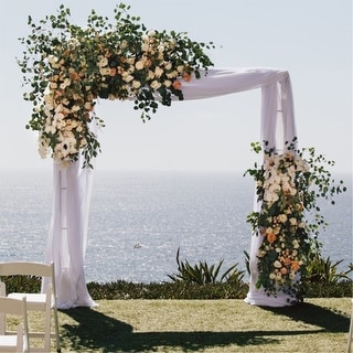 Metal Garden Pergola Archway Stand FIrm Wedding Ceremony Backdrop Rack