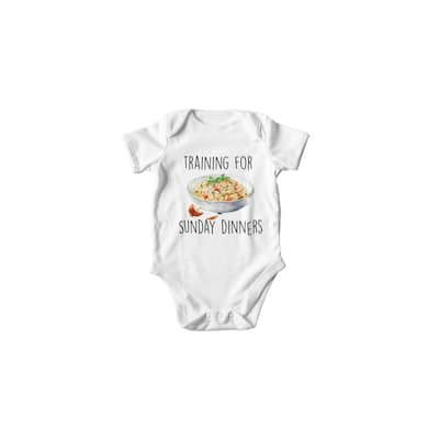 Italian Pasta 8 - Baby Boy Girl Clothes Infant Bodysuit Funny Cute Newborn