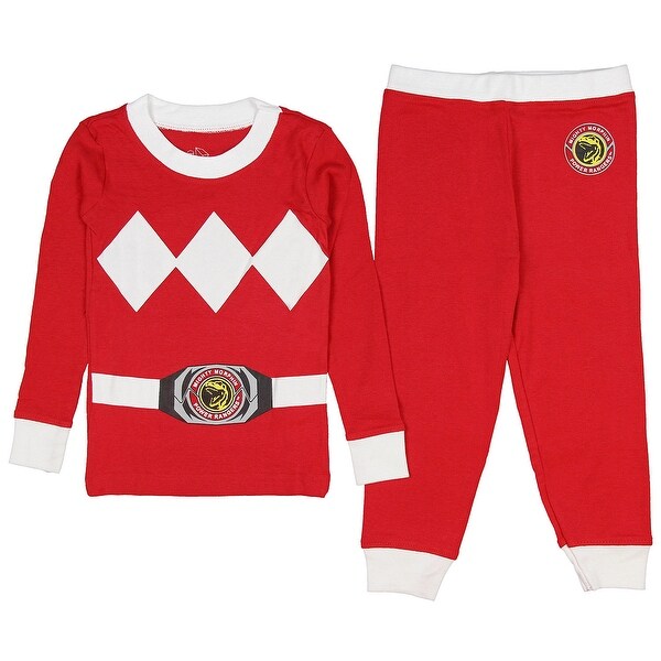 Shop Intimo Big Boys Mighty Morphin Power Rangers Pajamas