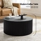 preview thumbnail 2 of 5, Lance Modern 35.4" Round Coffee Table by HULALA HOME