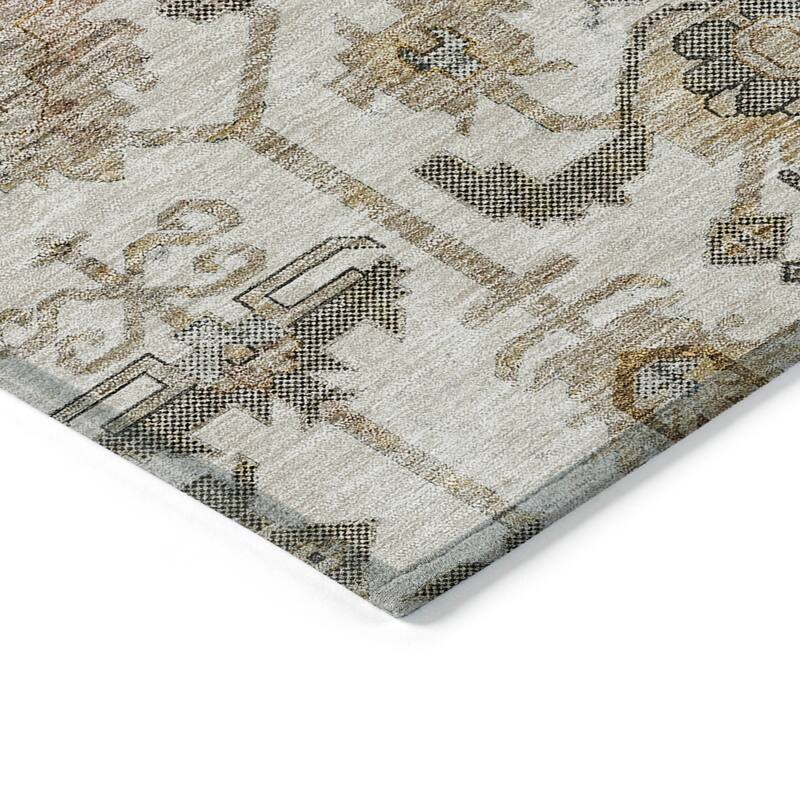 Machine Washable Indoor/ Outdoor Chantille Boho Rug
