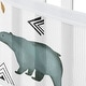 preview thumbnail 5 of 4, Sweet Jojo Designs + BreathableBaby Breathable Mesh Crib Liner Bear Mountain Boy Woodland Forest Mountains Arrow