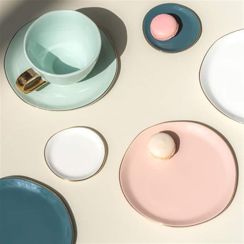 Good Morning Plate Small Morning White - White