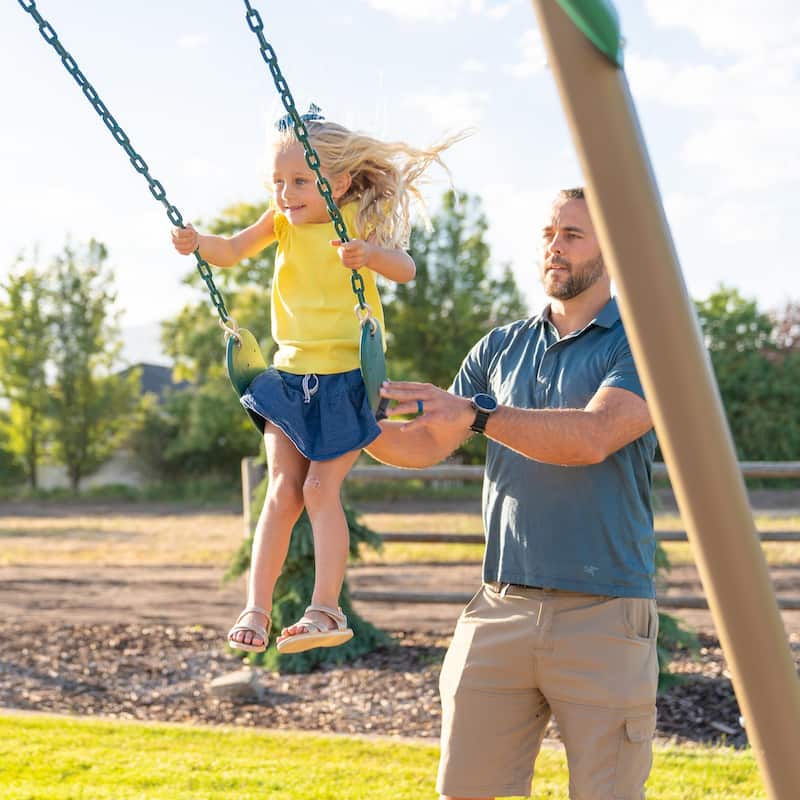 Lifetime Metal Swing Set (Earthtone)