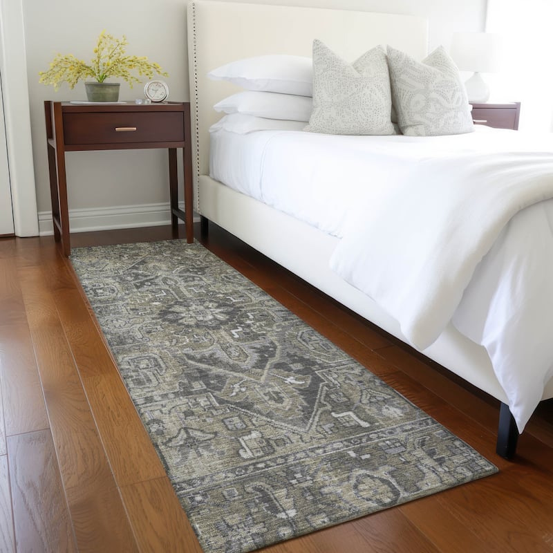 Caso Oriental Weather Resistant Refined Traditional Outdoor Rug