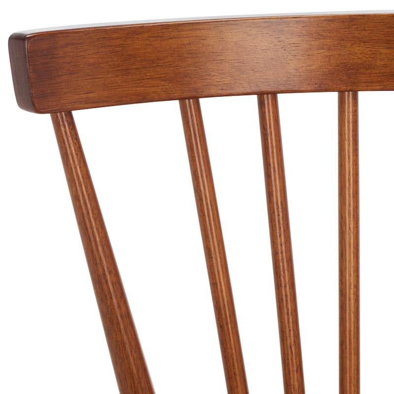 SAFAVIEH Signa Spindle Farmhouse Dining Chair (Set of 2) - 20" W x 20" D x 33" H - 20"W x 20"D x 33"H