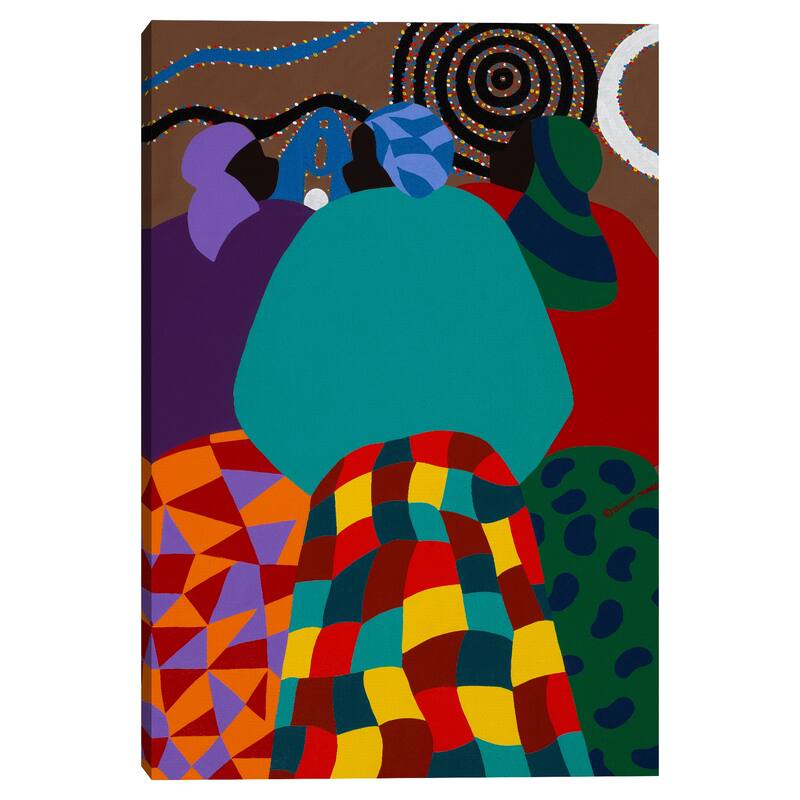 Nigerian Woman by Synthia SAINT JAMES Canvas Art Print
