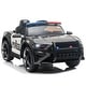preview thumbnail 4 of 16, 12V Kids Ride On Car ,Police sports car,2.4GHZ Remote Control,LED Lights,Siren,Microphone - 43.3"(L)x22"(W)x17.8"(H)