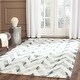 preview thumbnail 11 of 121, SAFAVIEH Dip Dye Marybeth Hand-tufted Wool Chevron Area Rug