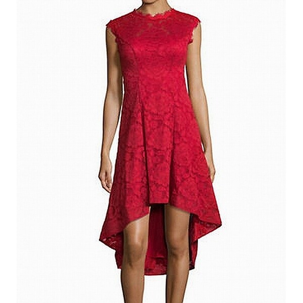 betsy and adam red lace dress