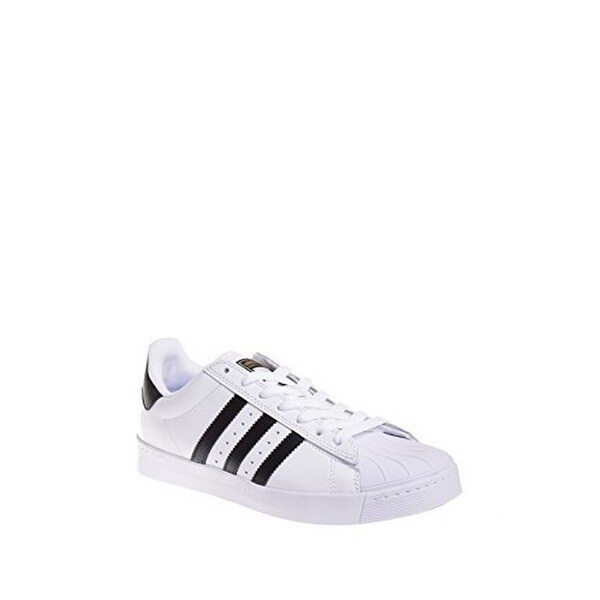 adidas superstar vulc adv black & white shoes