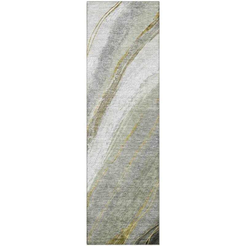 Premium Washable Super Soft Modern Motion Mayfield Rug