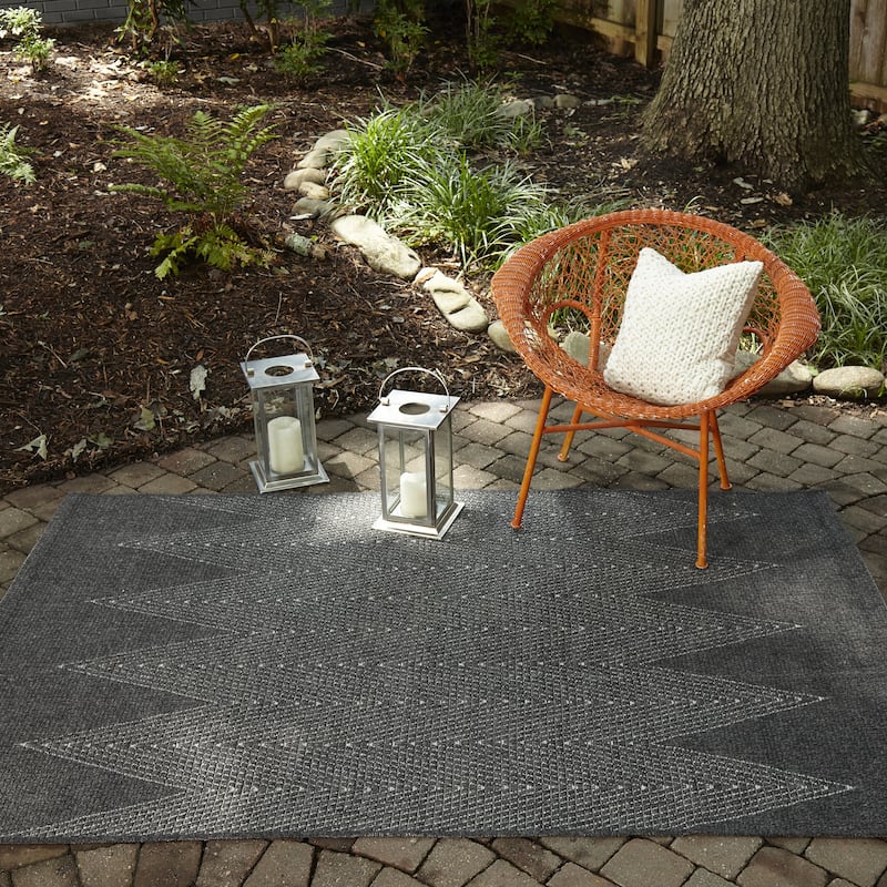 Momeni Como Geometric Indoor/Outdoor Rug