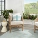 preview thumbnail 7 of 41, Mina Victory Outdoor Pillows Criss Cross Braids 14"X20" Indoor/Outdoor Throw Pillow