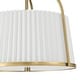 preview thumbnail 3 of 10, Hunter Atmore Alturas Gold 2 Light Flush Mount - Modern & Contemporary, Transitional - Kitchen, Bedrooms, Living Room, Entryway