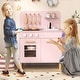preview thumbnail 2 of 6, Durable Kids Kitchen Playset with Light and Sound Effects - 22" x 12" x 30"