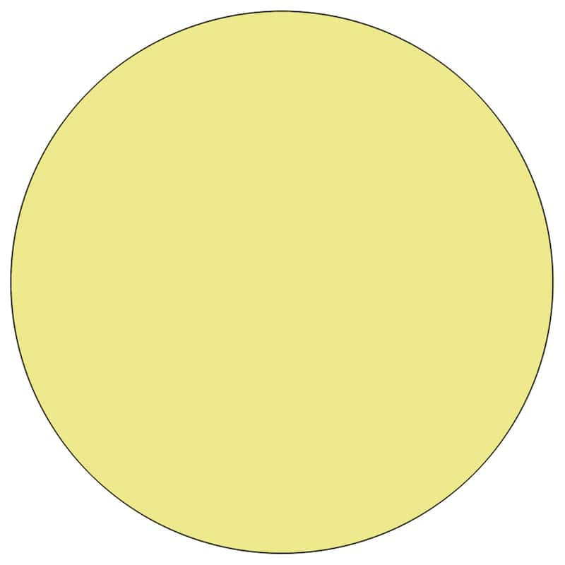 60'' Round Thermal Laminate Activity Table - Adjustable Legs