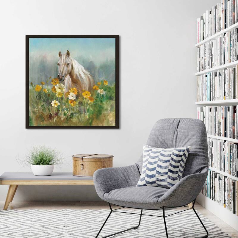 "Farm and Field II" Print on Floating Canvas