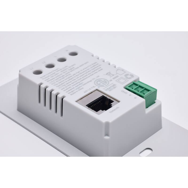 Starfish - 5 Inch - In-Wall Control Panel - White Black