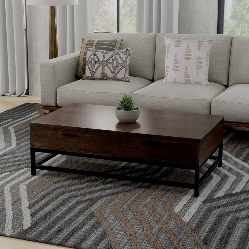 Alora Decor Weston Hand-tufted Geometric Wool Rug