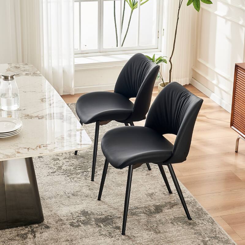 Modern Dining Kitchen Chairs Set of 2 Loads up to 300lbs