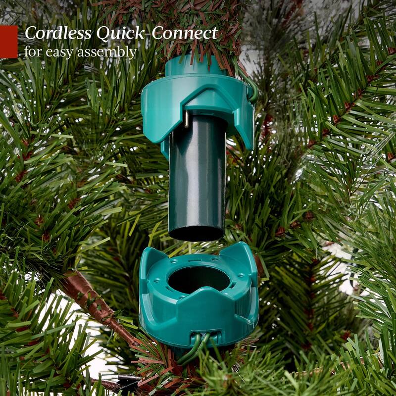 Pre-Lit Sparse Christmas Tree w/ 2-in-1 LED Lights