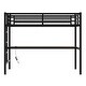 preview thumbnail 12 of 26, Space-Saving Design Loft Bed with Desk, TwinXL/Full Size