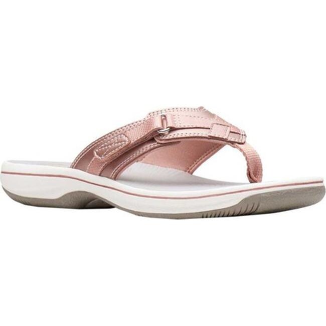 clarks breeze sea rose gold