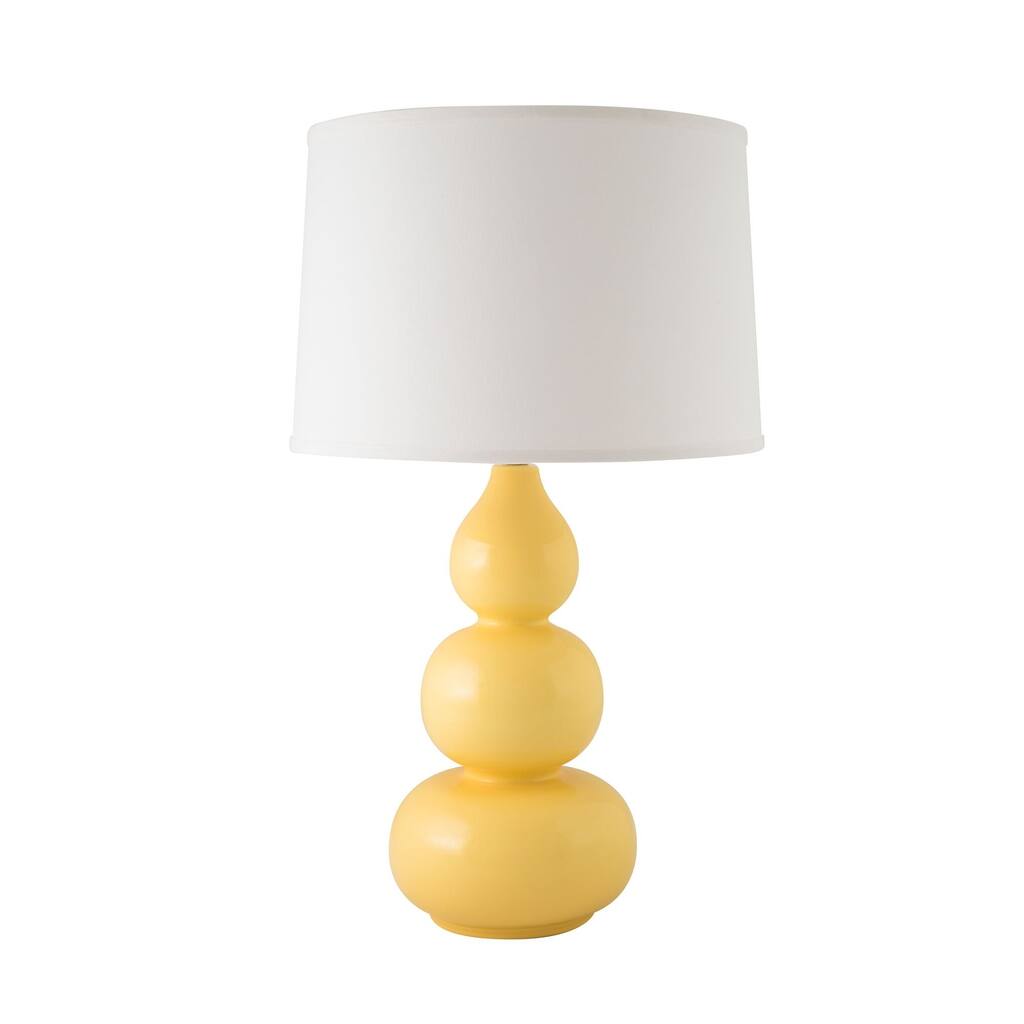 RiverCeramic® Triple Gourd Lamp