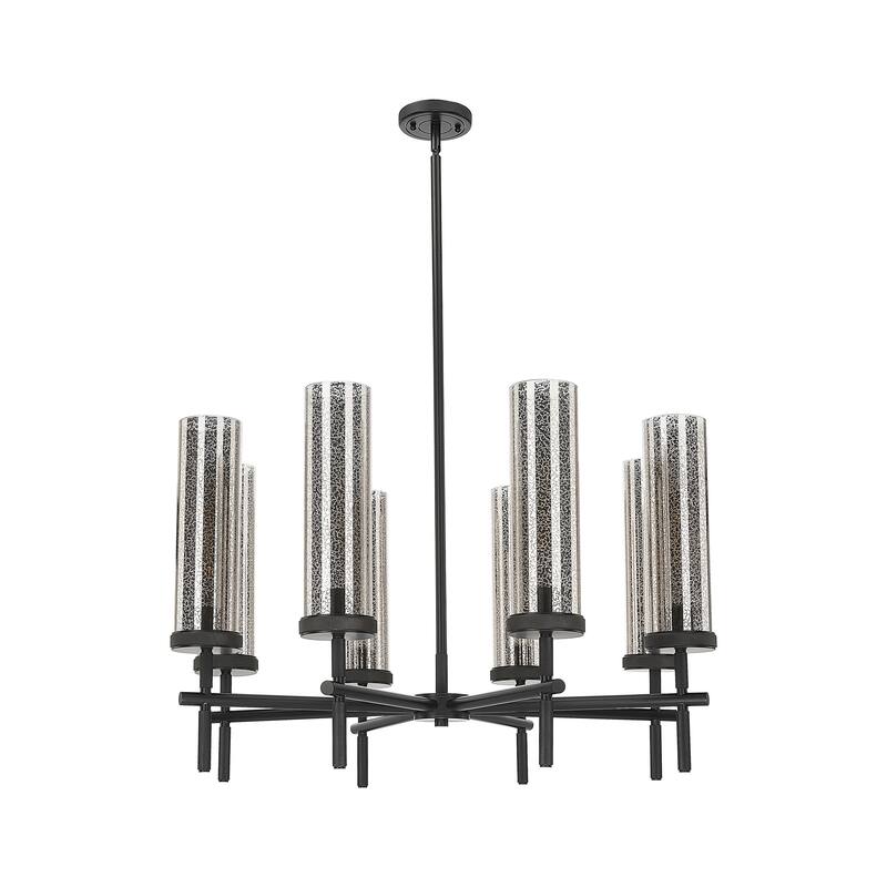 Innovations Lighting Downtown Urban - Lincoln - 8 Light 32" Stem Hung Chandlier