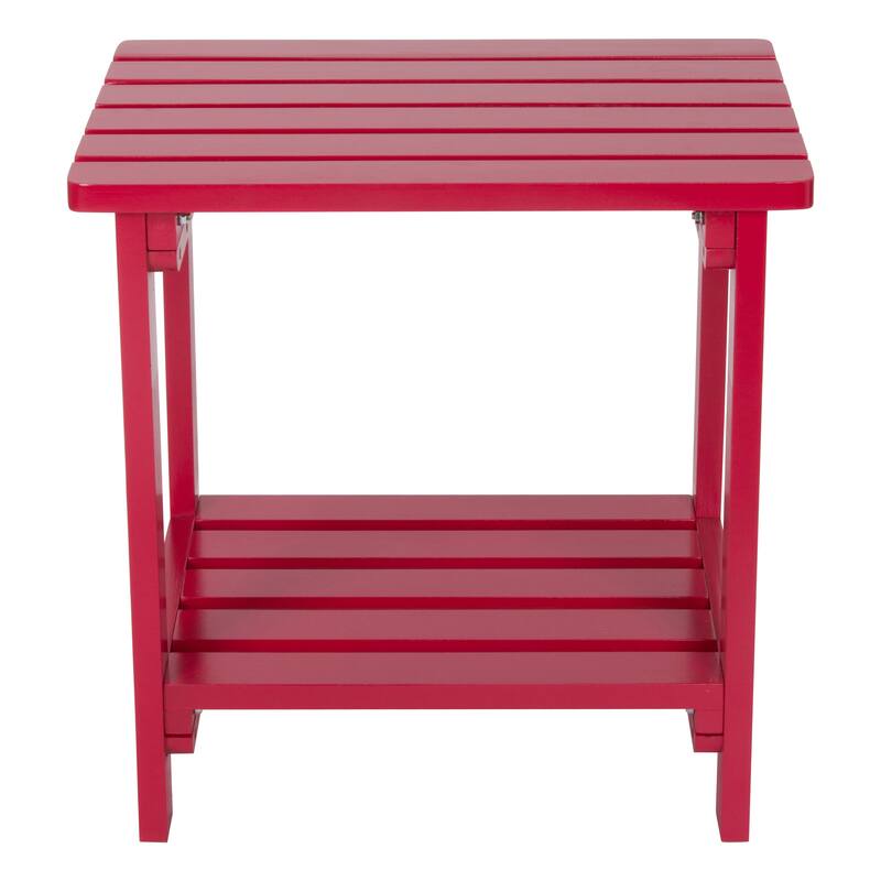 Luca 19.75" Rectangular Outdoor Patio Side Table
