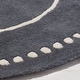 preview thumbnail 44 of 130, SAFAVIEH Handmade Bella Alverta Dotted Border Wool Rug