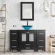 Option B-Glass turquoise sink