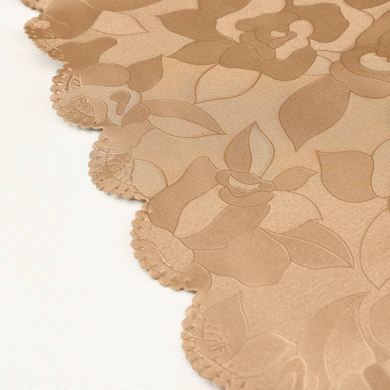 1 Pack Round Waterproof Vinyl Tablecloth, Wrinkle-Resistant Washable Table Cover, Suitable for Dinner or Restaurant