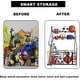 preview thumbnail 6 of 14, Sport Rack Sports Equipment Garage Organizer Sport Storage