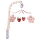 preview thumbnail 6 of 5, Bedtime Originals Flower Power Strawberry Musical Baby Crib Mobile Soother Toy