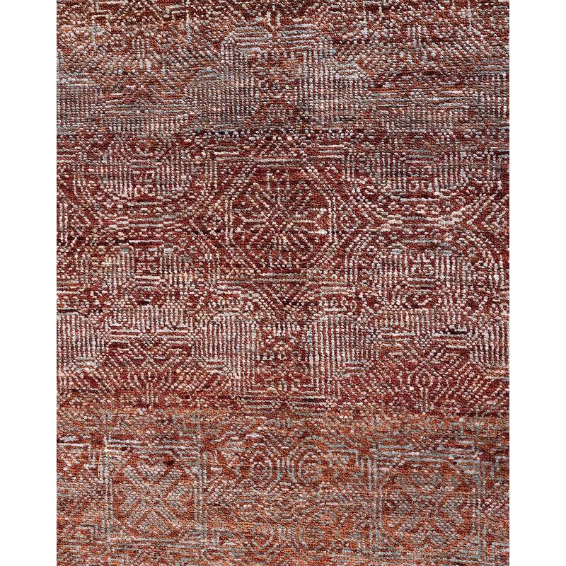Gabbeh One-of-a-Kind Handmade Area Rug, Red - 9' 0" x 12' 1"