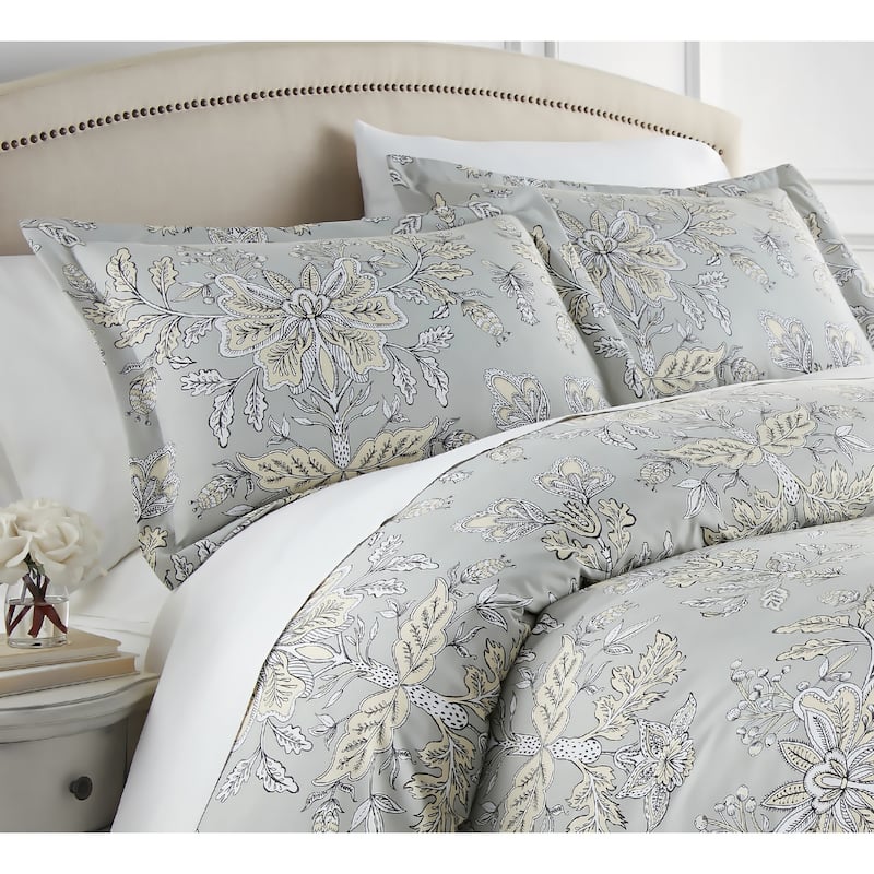 Vilano Plush All Seasons Vintage Garden Down Alternative 3-piece Comforter